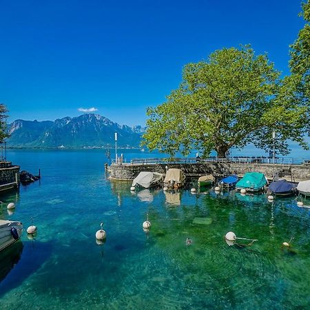 Secret Garden Studio - Lakefront Apartment Montreux Bagian luar foto