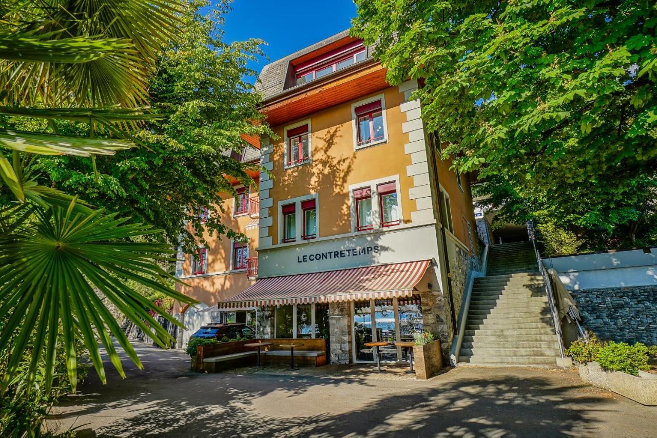 Secret Garden Studio - Lakefront Apartment Montreux Bagian luar foto